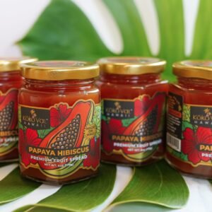 Papaya Hibiscus Jam Collection of 4 jars